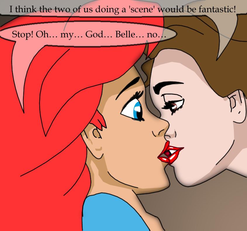 Ariel And Belle Lesbian Sex - Belle and Ariel - Page 8 - HentaiEra