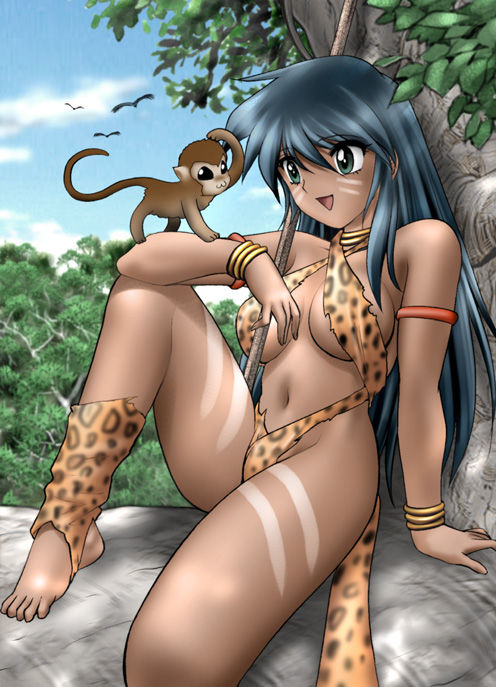 Anime Jungle Girl Hentai - D-2Girls - Jungle Girl - Page 3 - HentaiEra