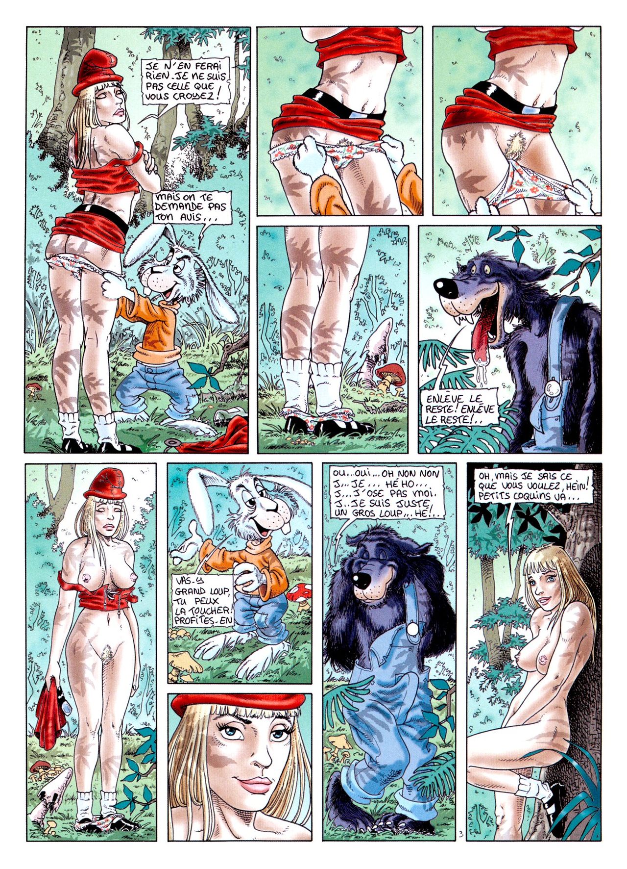 Le Petit Chaperon Rouge - Page 4 - HentaiEra