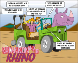 Rhiannon and the Rhino