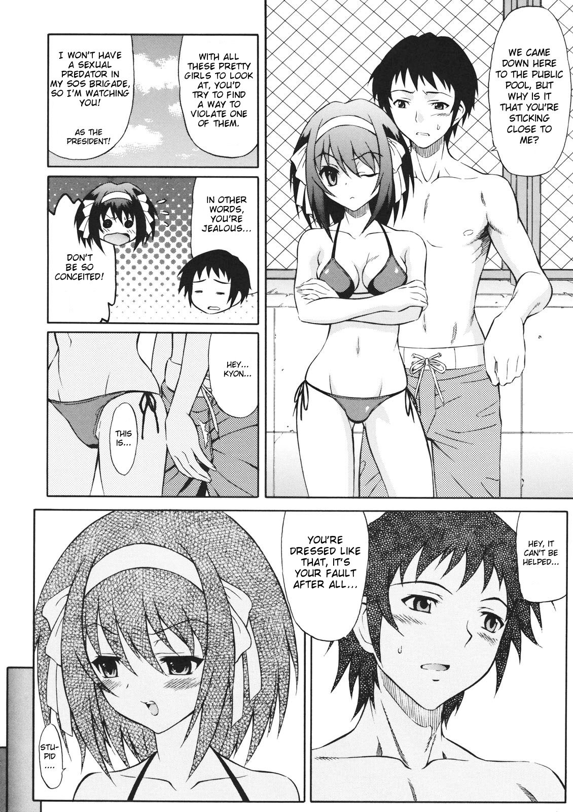 Haruhi suzumiya manga hentai