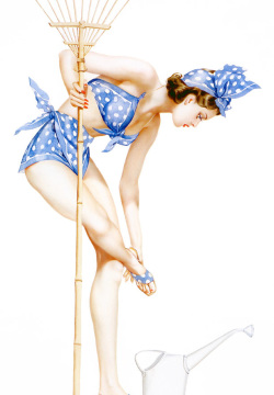 Retro Pin-Up Art