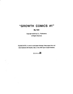 "Growth Comics #1  Illustrated comic-story #1
