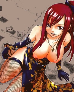 Gallery Hentai By Roger Silver Fox - Erza Scarlat - Fairy Tail