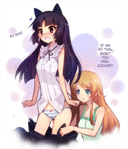 komorebi-notebook - Kuroneko Summer Stripping ENG Translated