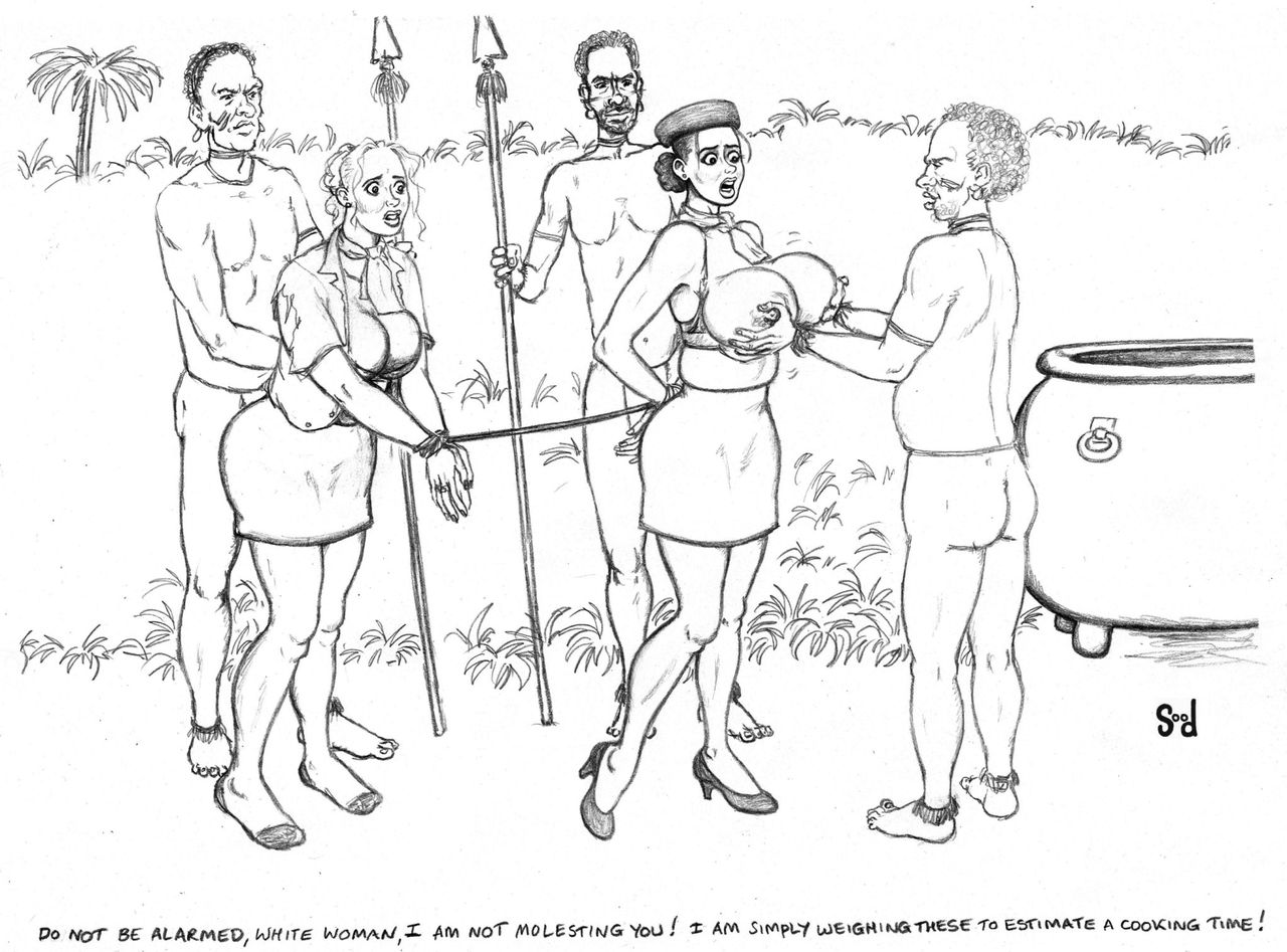 Cannibal Drawings Girls Bound In Pots Cooking Alive page 8 full