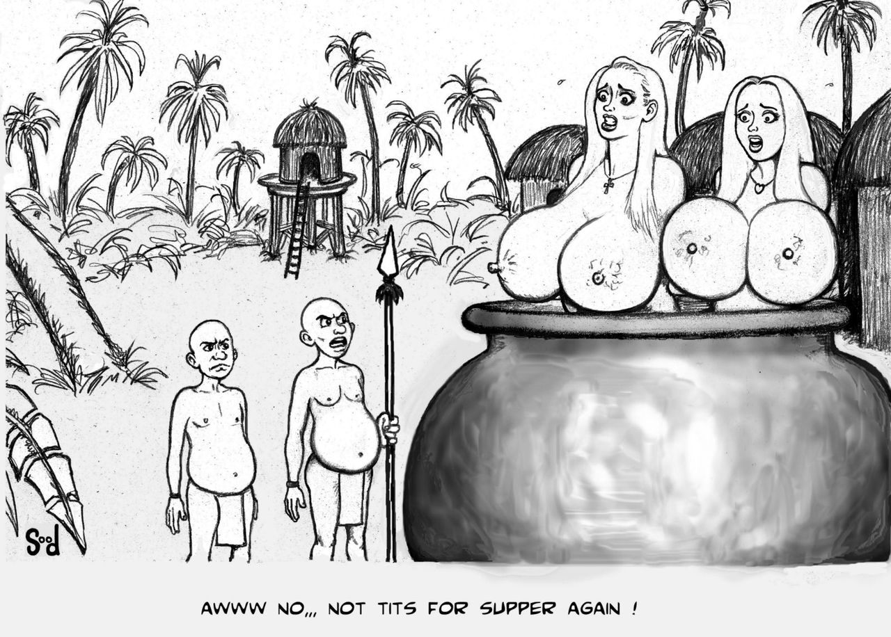 Cannibal Drawings Girls Bound In Pots Cooking Alive page 8 full