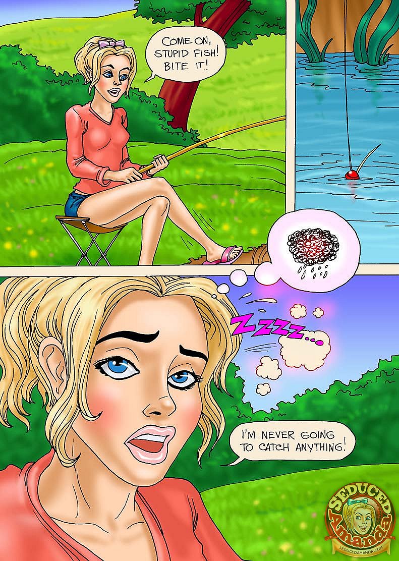 Seduced Amanda - A Lovely Fishing - Page 5 - HentaiEra