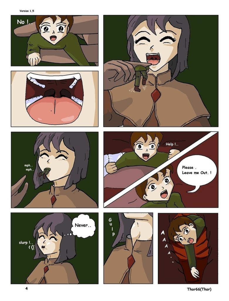 Old Soft VORE Comic Revised - Page 4 - HentaiEra