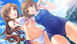 Anime bikini girls