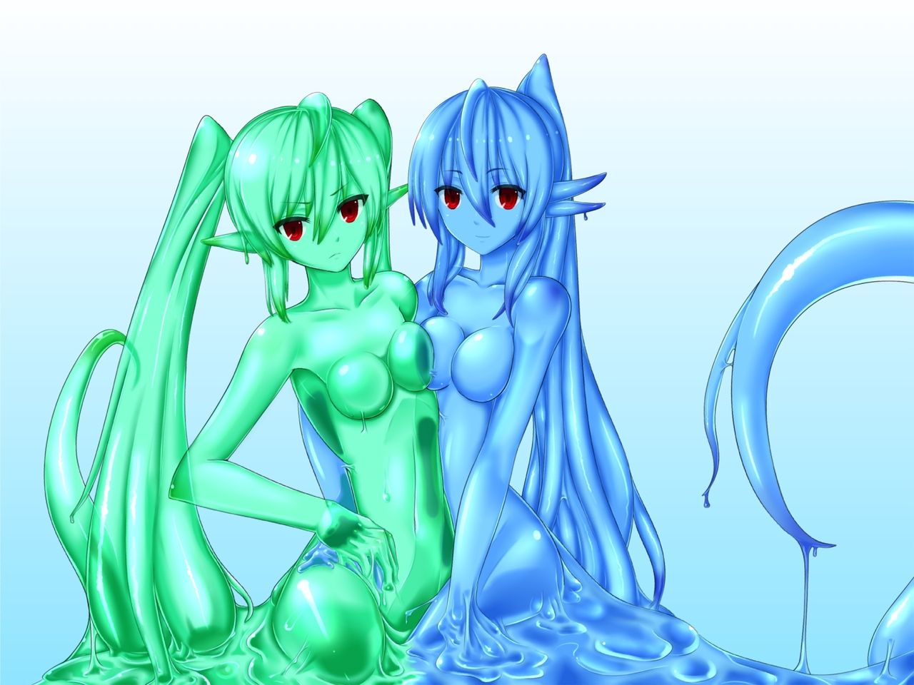 Naked Anime Slime Hentai - slime girls - Page 5 - HentaiEra