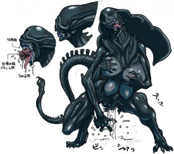 Aliens and Predators - HentaiEra