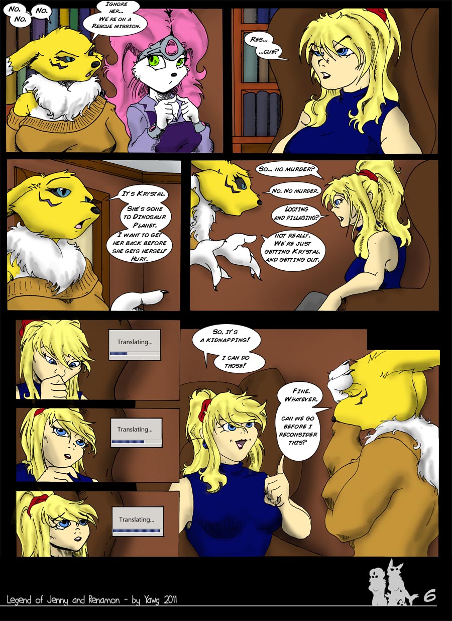 The Legend of Jenny and Renamon - Page 7 - HentaiEra