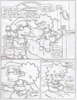 Lisa and Milhouse