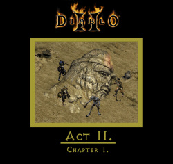 Diablo II Comic  - Ambush in the Rocky Waste