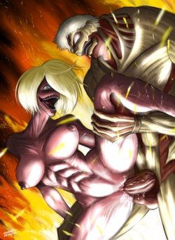 250px x 341px - Female Titan compilation - HentaiEra