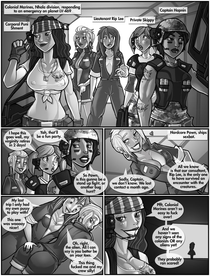 Alien Colonial Marines Porn Comics - Aliens: Colonial Marines - Page 1 - HentaiEra