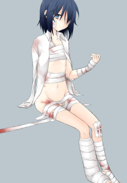 Girl with Bandage