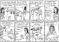 Dora's drunken fun comic