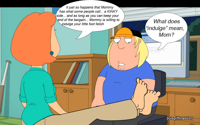 Family Guy Femdom Porn - Lois Indulges a Family Foot Fetish - Page 12 - HentaiEra