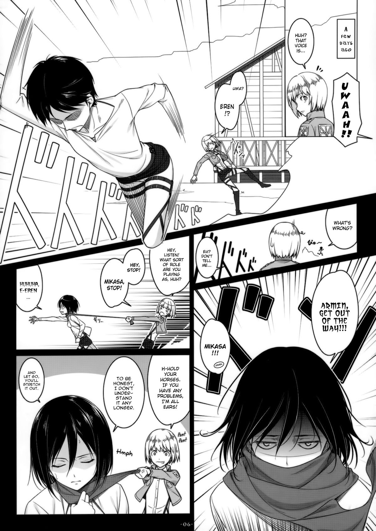 ATTACK ON MIKASA - Page 5 - HentaiEra