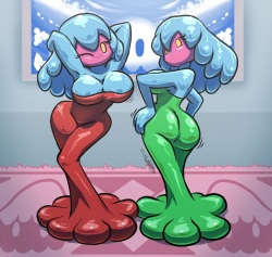 Mario and Luigi Superstar Saga Jellyfish Sisters edits