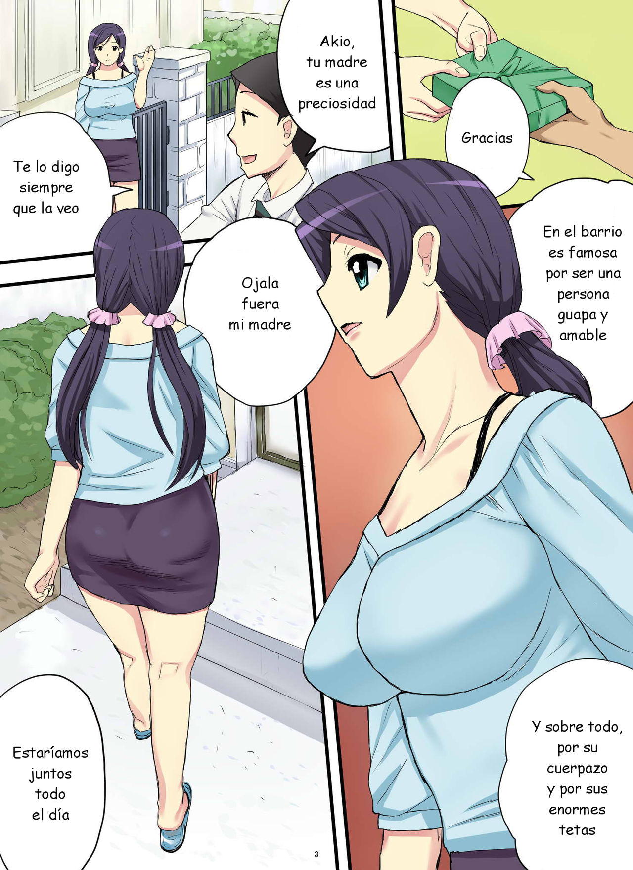 Haha no Himitsu wo Shitte | Descubriendo el secreto de mamá. - Page 4 -  HentaiEra
