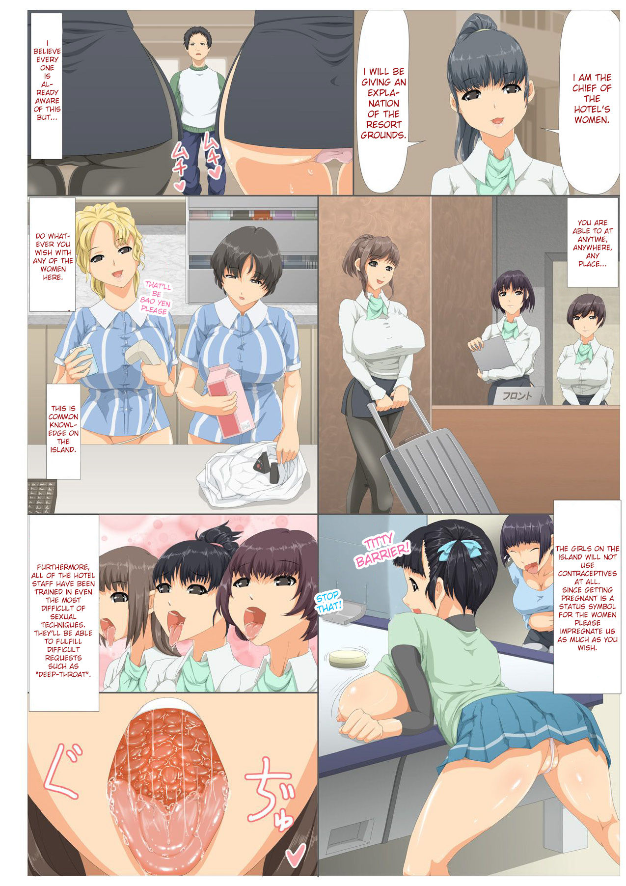 Kiniitta Chitsu ni Ikinari Nakadashi OK na Resort Shima ~Netori Mae~ |  Resort Island of Women Who Love It When You Cum-Inside Them 1 - Page 4 -  HentaiEra