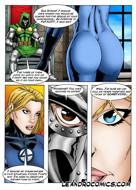 442px x 618px - Only Invisible Woman can save the Fantastic Foursome from Dr. Doom! - Page  5 - HentaiEra
