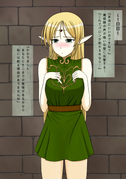 Record of Lodoss War ~Heroine Insult Collection IV~ Cum on the blonde elf