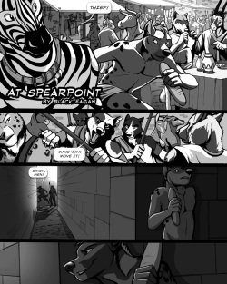 Zebra Furry Porn Comic - At Spearpoint - HentaiEra