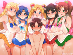 Assorted Pixiv Sailor Moon h art