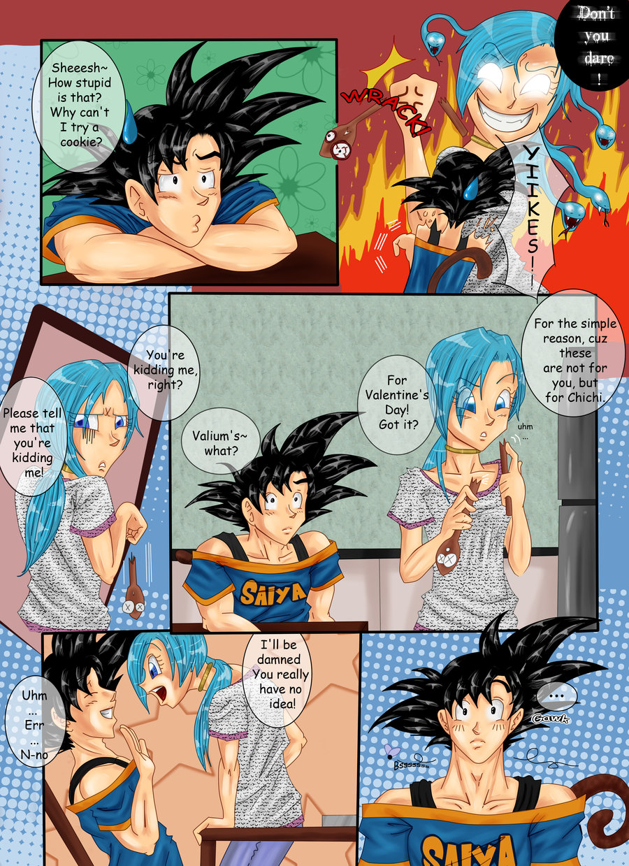 Goku x bulma porn comic